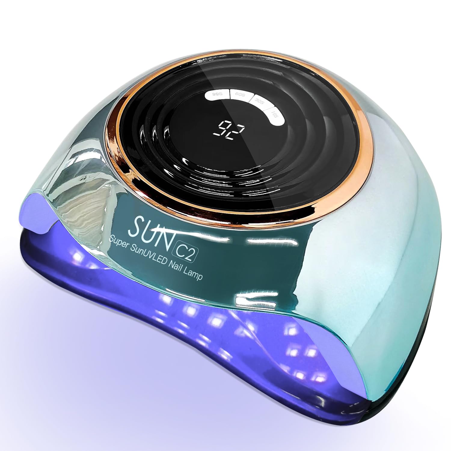 288W UV LED Nail Lamp — Fast 10s Gel Curing with LCD Timer