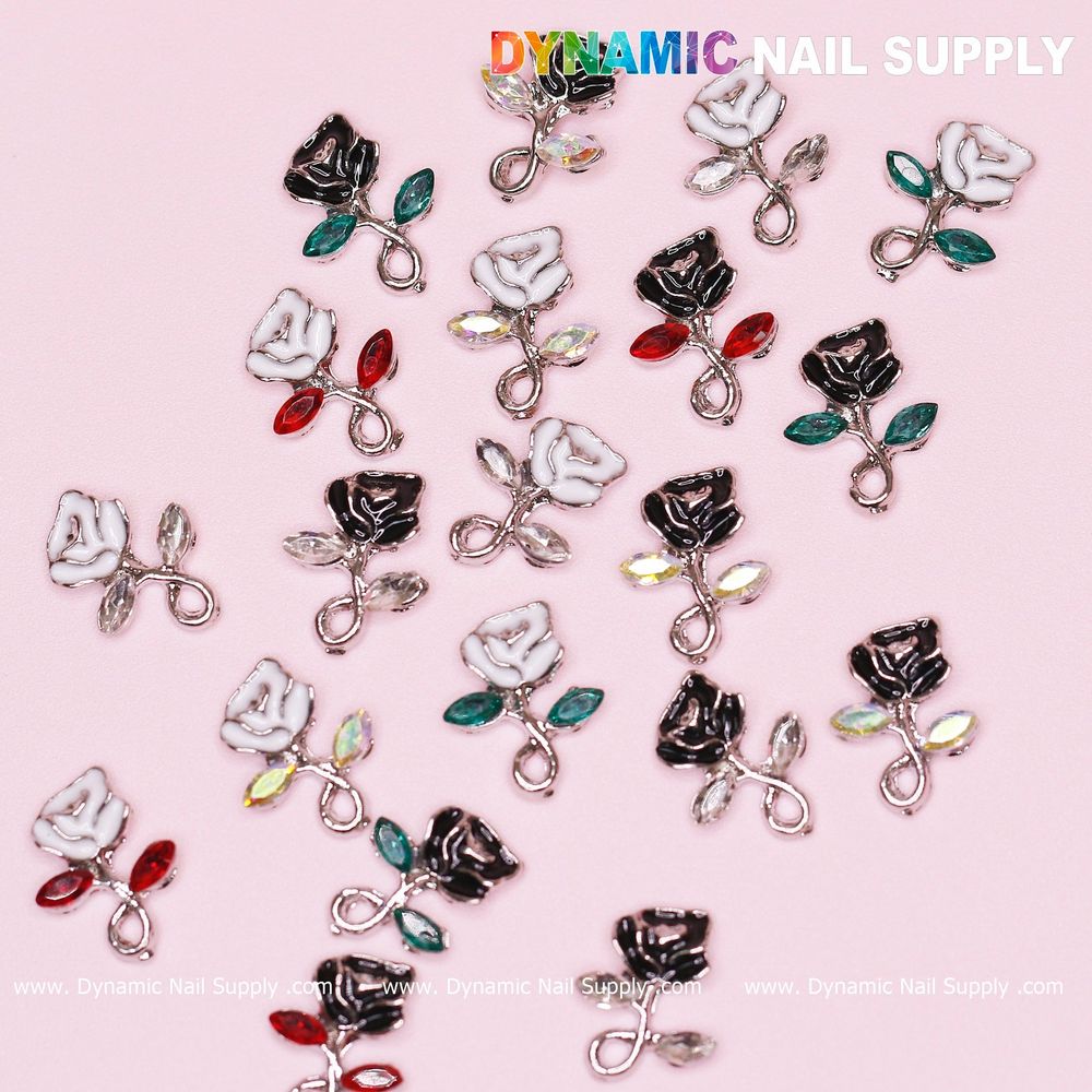 Valentine Rose Nail Charms: Salon-Level How-To Guide